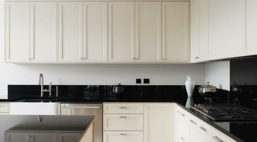 El color negro en la cocina: elegancia y estilo sin miedo al riesgo